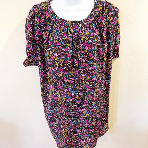 Rebecca Taylor Dresses & Skirts - Rebecca Taylor Floral Button Shirt Dress Size 4